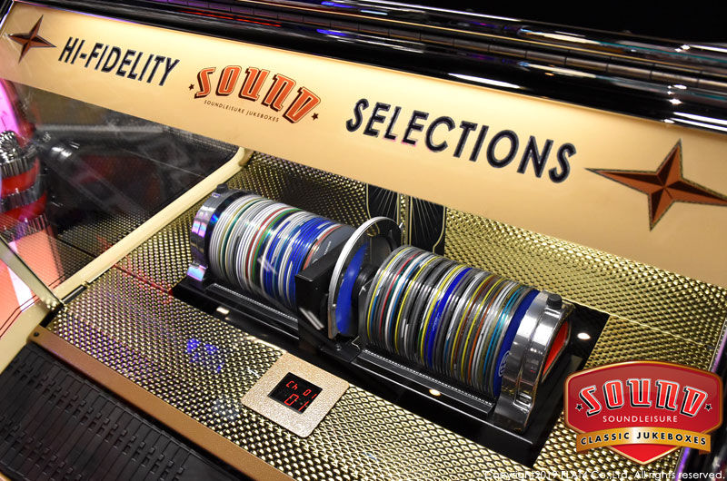 □最新ジュークボックスがFLAT4 VINTAGE JUKEBOXショールームに