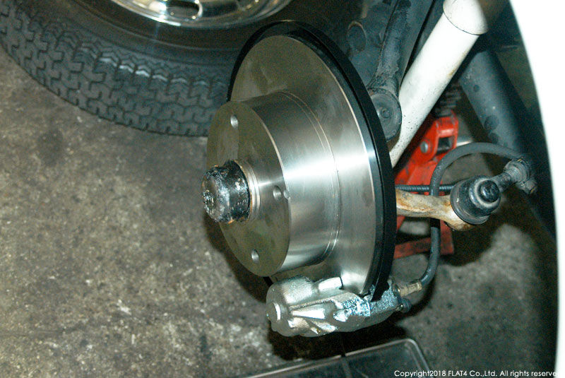 空冷ワーゲン ストラットビートル用ポルシェピッチ前後ドラム 空冷 VW ビートル ポルシェピッチ ブレーキドラム 前後セット 空冷 VW