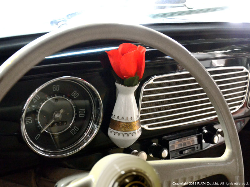 空冷ビートル フラワーベース 空冷VW