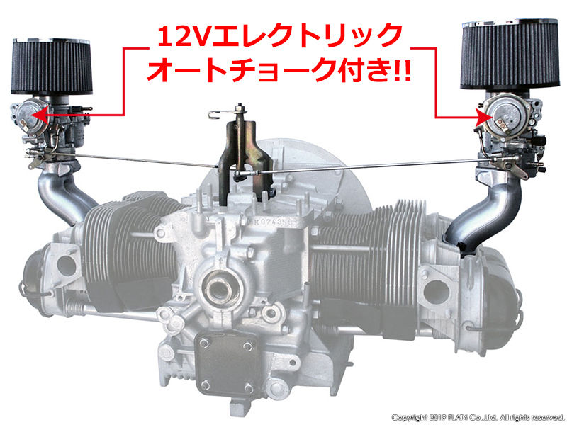 □DUAL CARBURETOR KIT LINEUP!! : Today's FLAT4