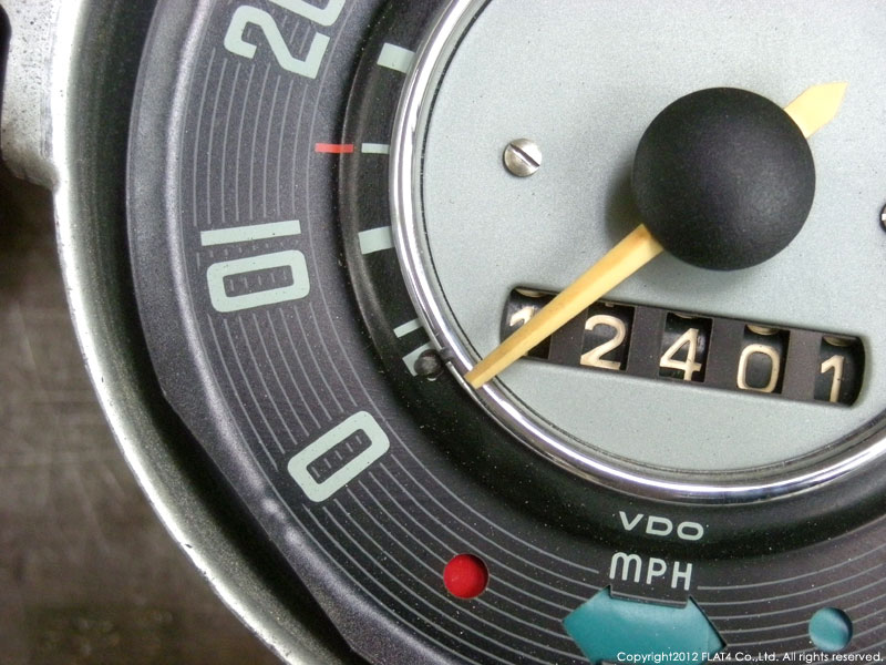 □スピードメーターのレストア各種承ります 空冷ワーゲン1959.12 typ2 