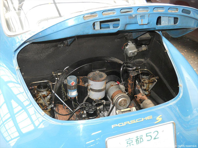 □PORSCHE356 ZENITH CARBオーバーホール : Today's FLAT4