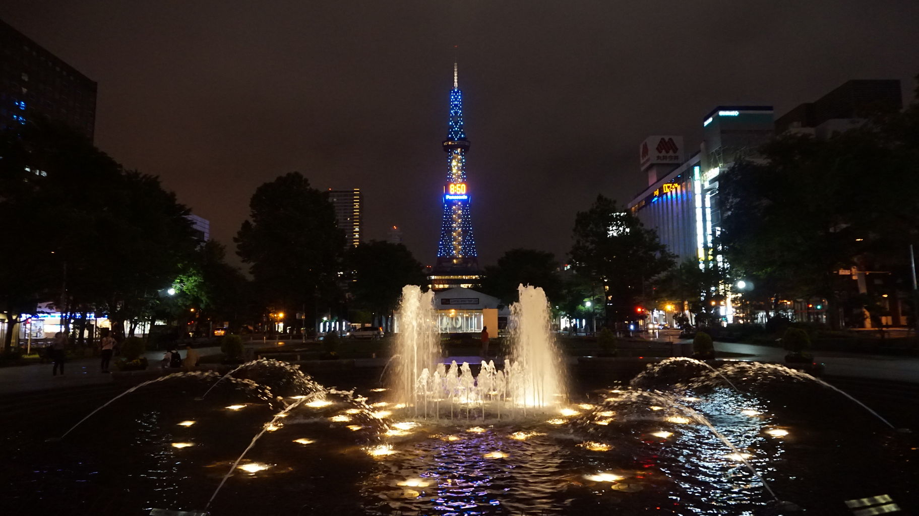 北の国から散策びより２０１６ 札幌その６ サッポロの夜 札幌市中央区 散策びより
