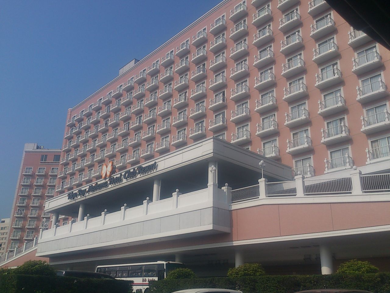 東京ベイ舞浜ホテルクラブリゾートの駐車場 東京ベイ舞浜ホテルクラブリゾートに泊まってディズニー行ってみた