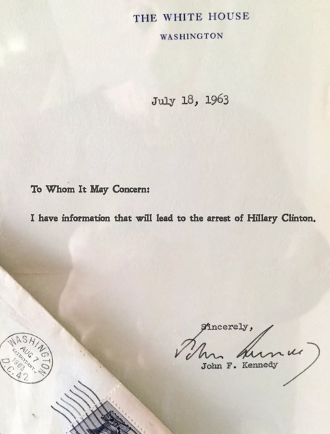 JFK Jr. クリントン逮捕