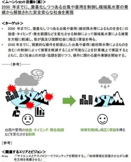 ムーンショット　豪雨