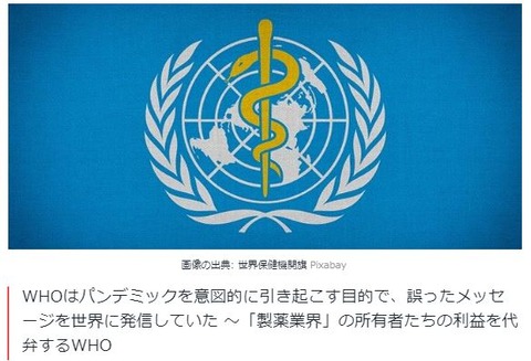 WHO 製薬会社のため