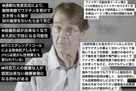 ファイザー副社長告発