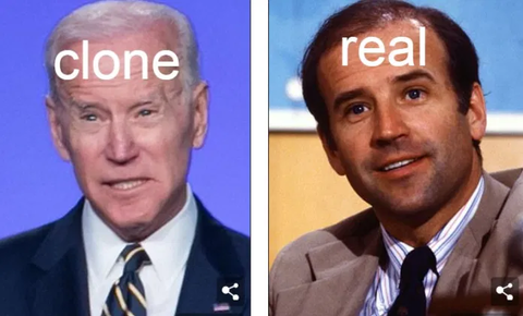 バイデン偽物