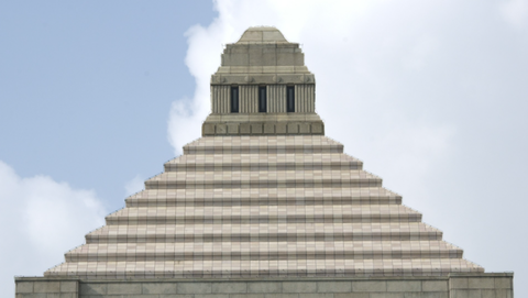 国会議事堂のてっぺん