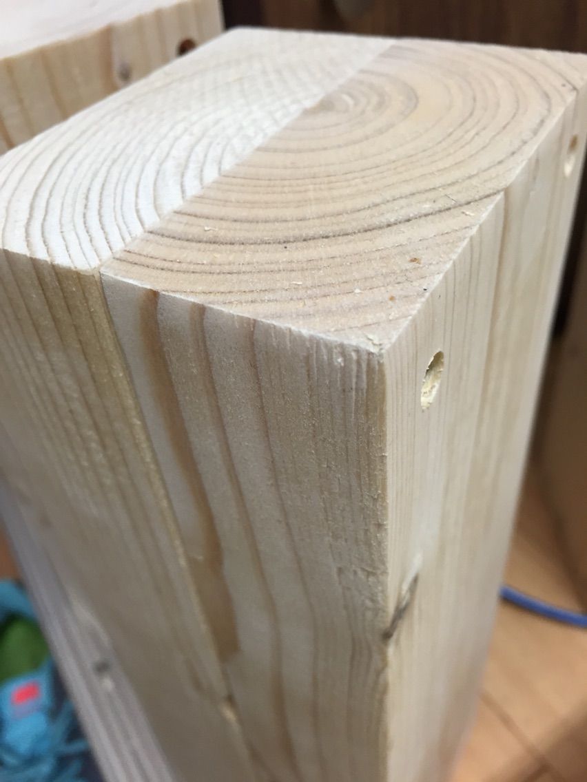 Diy ガラスブロックを使ったリビングテーブル Part１ Diy夫婦 賃貸コーポでカフェ風インテリアを目指す