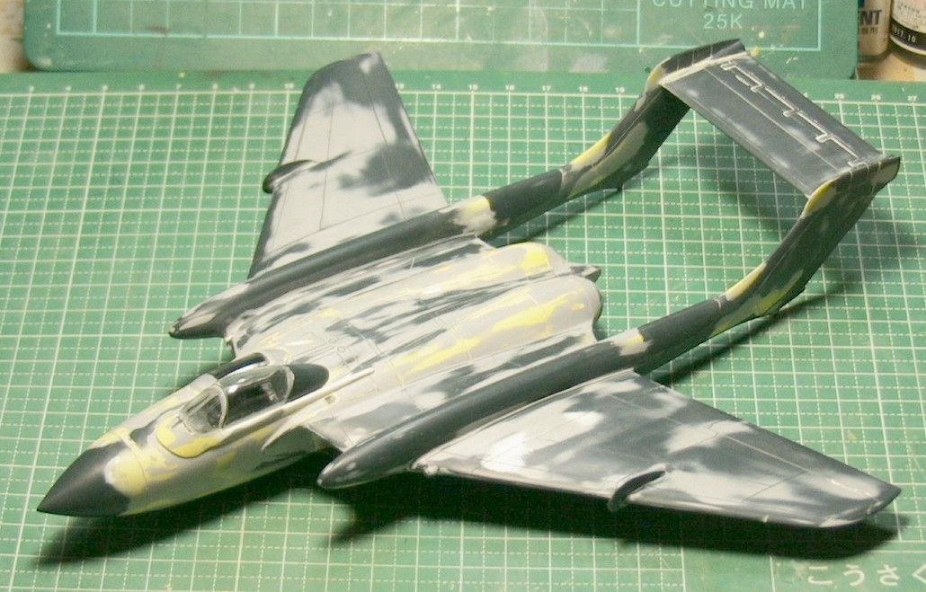 フロッグ1/72 シービクセンFAW2を作る(その六 フロッグ1/72 シービクセンFAW2を作る(その六