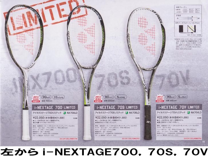 ヨネックス アイネクステージ70s アイネクステージ70V UL1 yonex