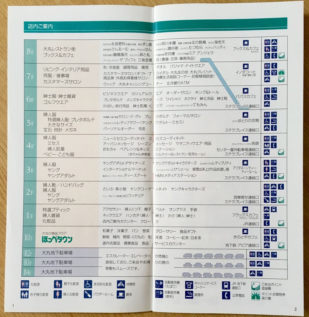 大丸札幌店 フロアガイドblog