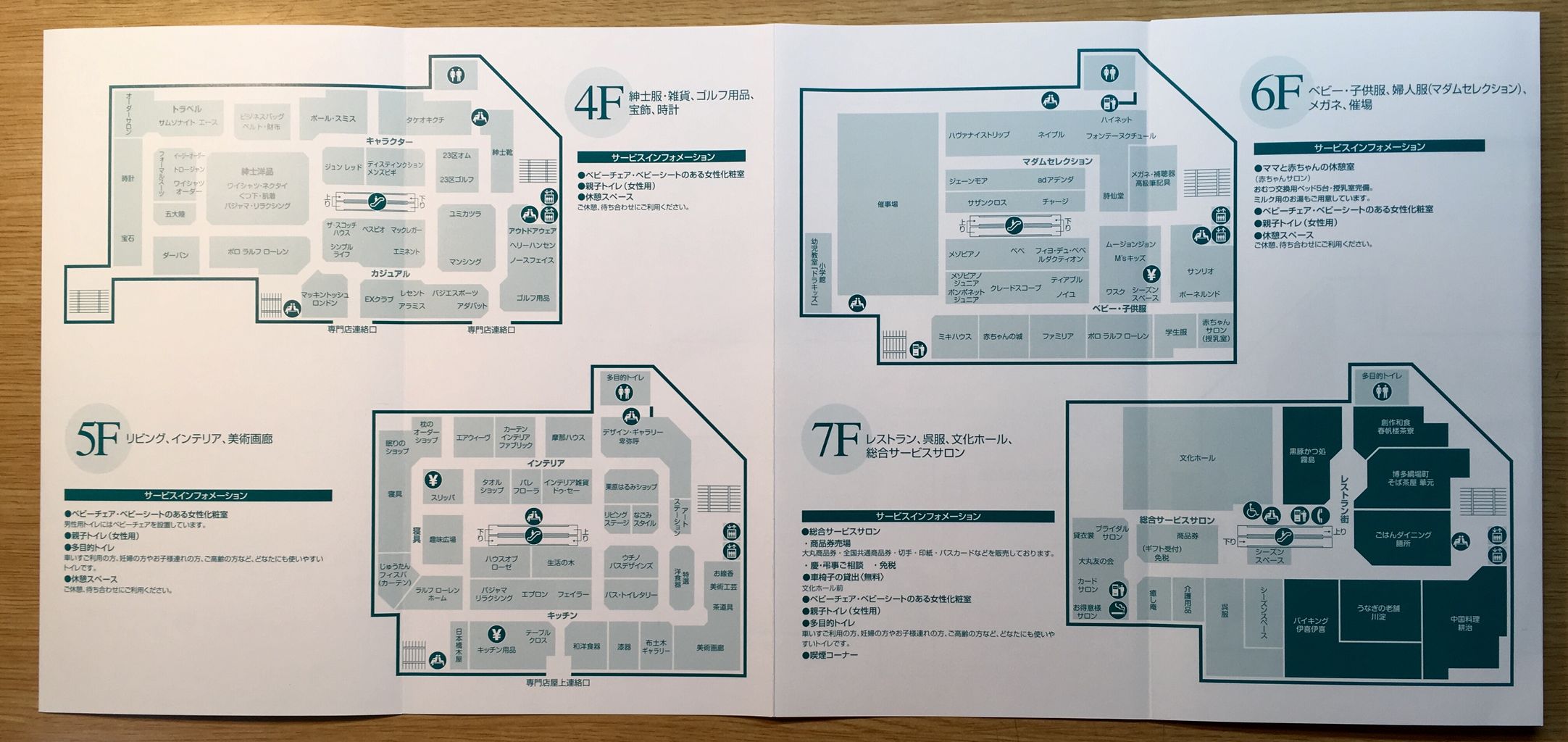 下関大丸 フロアガイドblog