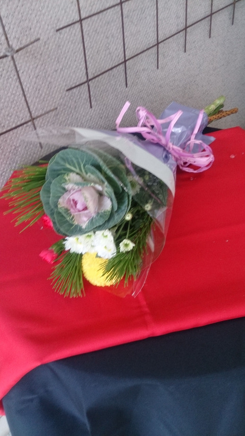 正月花束2
