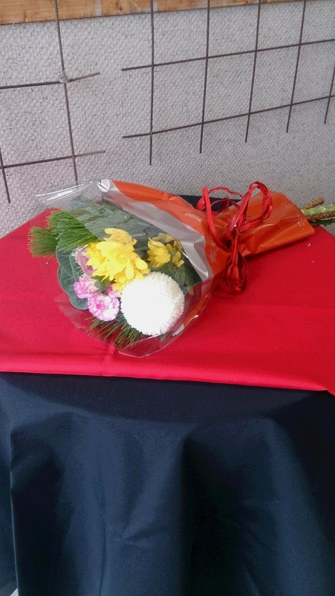 正月花束3