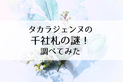 宝塚の千社札ってそもそも何なの 調べてみた Flower Cage カリーナの宝塚依存症ブログ