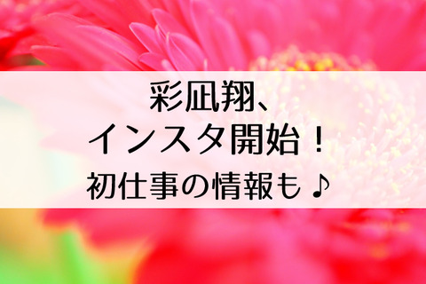 彩凪翔退団後
