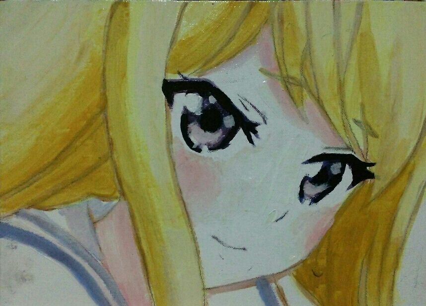 妻が描いたシュエルの油絵 娘と観たい韓国アニメ フラワーリングハート 플라워링 하트 flowering heart