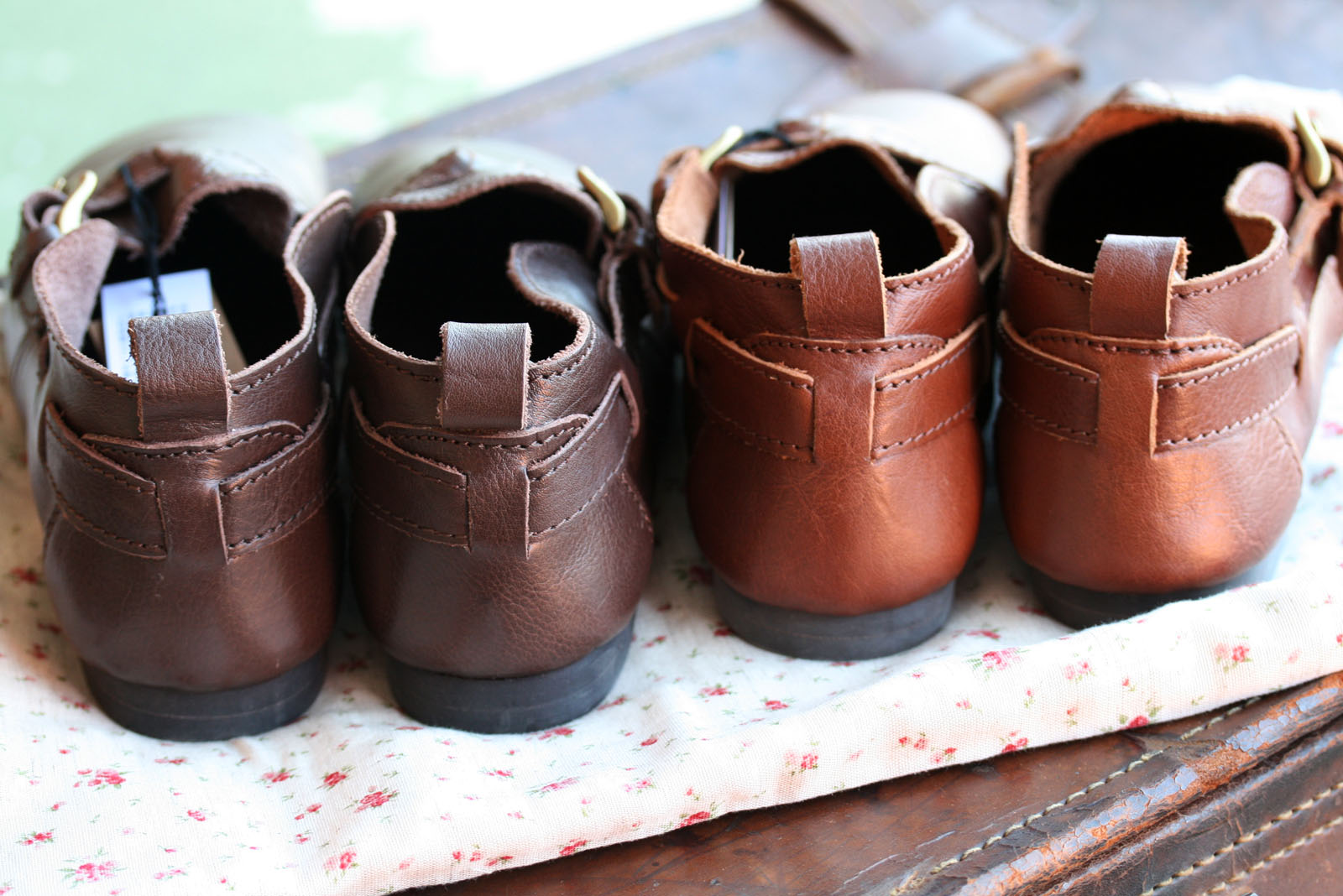 CLEDRAN【クレドラン】STRAP MIDDLE CUT SHOES シリーズ : Chocolat de 