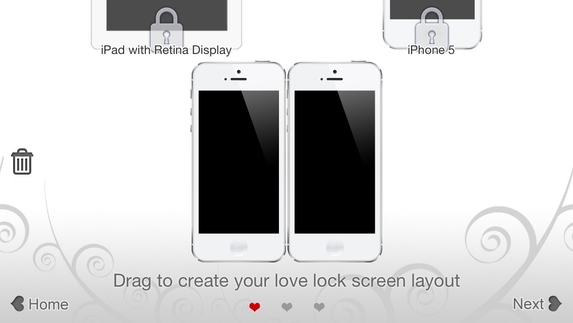 友人同士や恋人同士で ペアの壁紙を作れる素敵なアプリ Love Lock Screens さしみそば速報