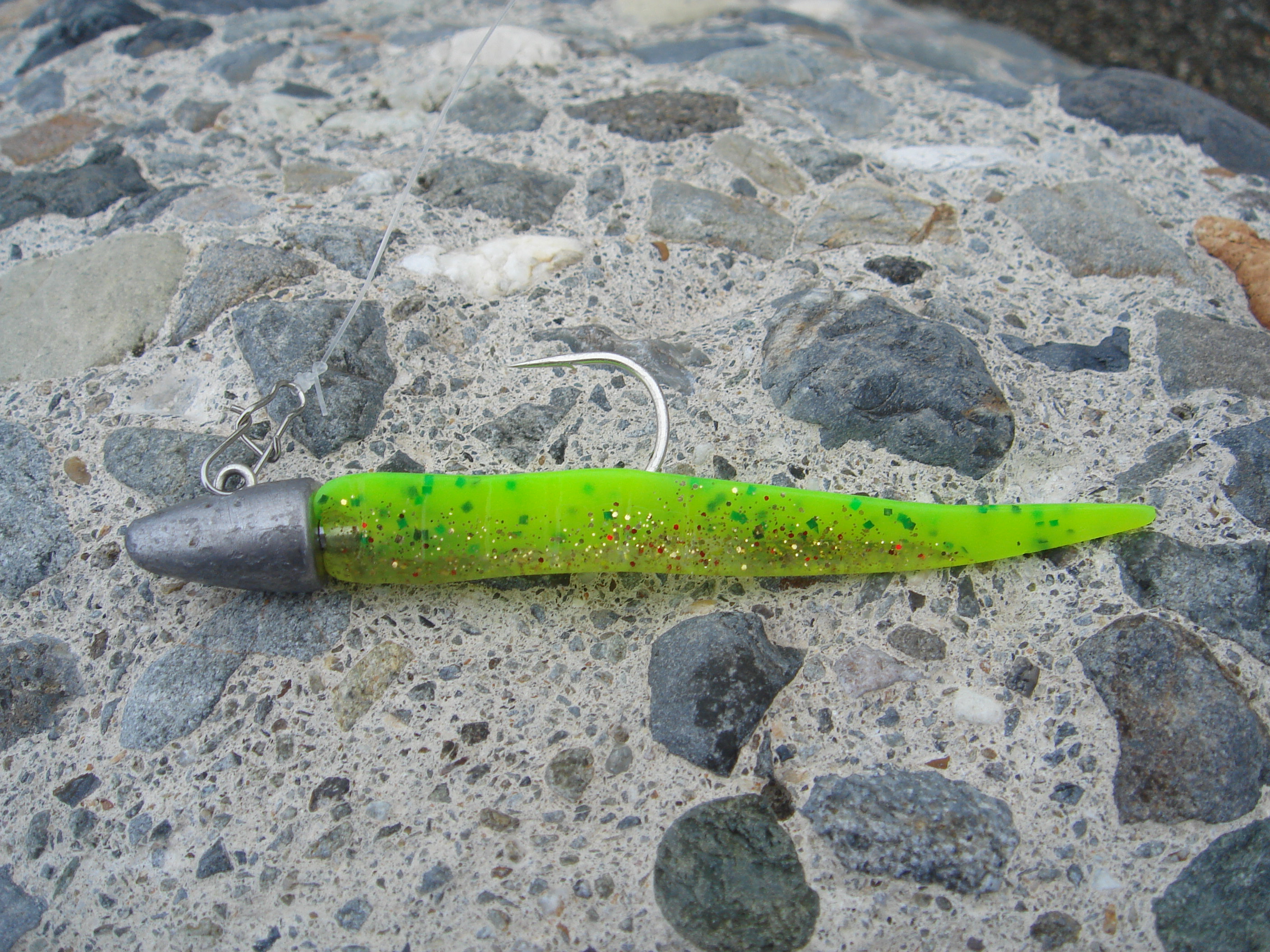 ワームを綺麗に付けるコツ フラッター日誌