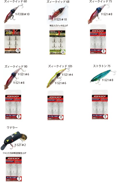 ズィークイッドの適合フック : フラッター日誌