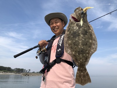ヒラメのバケです。 ヒラメのバケです。