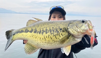 琵琶湖にてアライバー85
