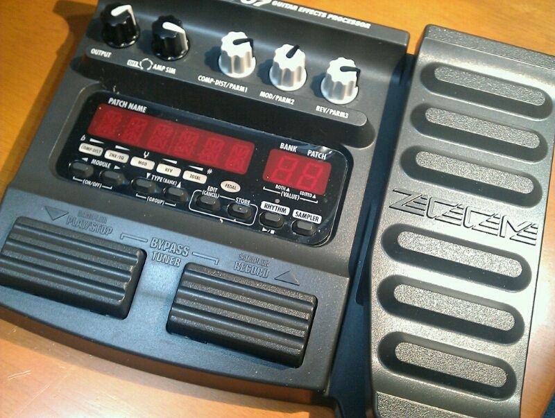 ZOOM GFX-707（中古） : 背中にアブラビレ！？