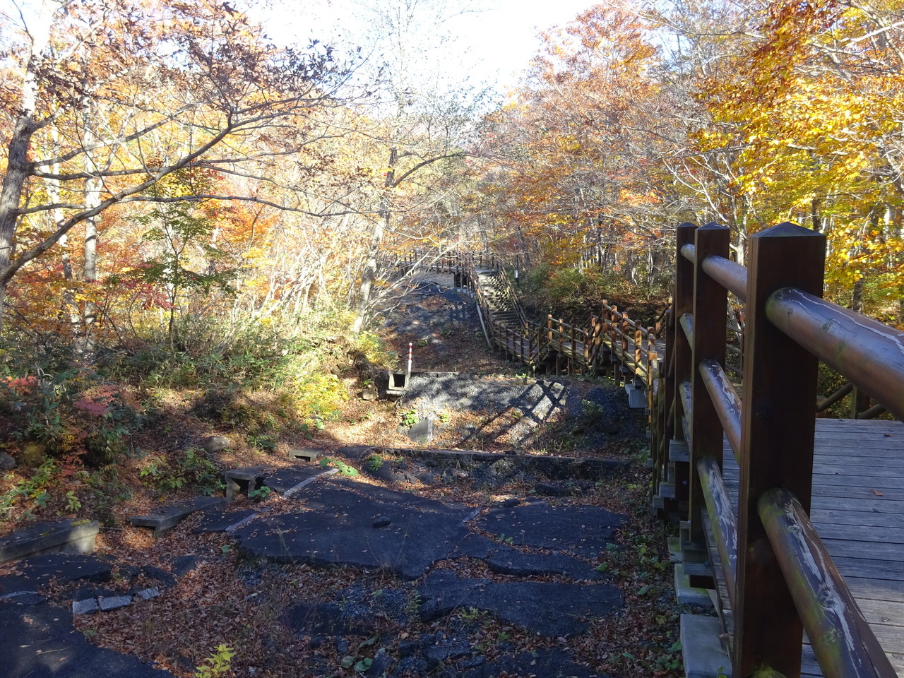 [災害遺構04]祭畤被災地展望の丘（旧・祭畤大橋/岩手・宮城内陸地震・岩手） FLY! FLY HIGH!!