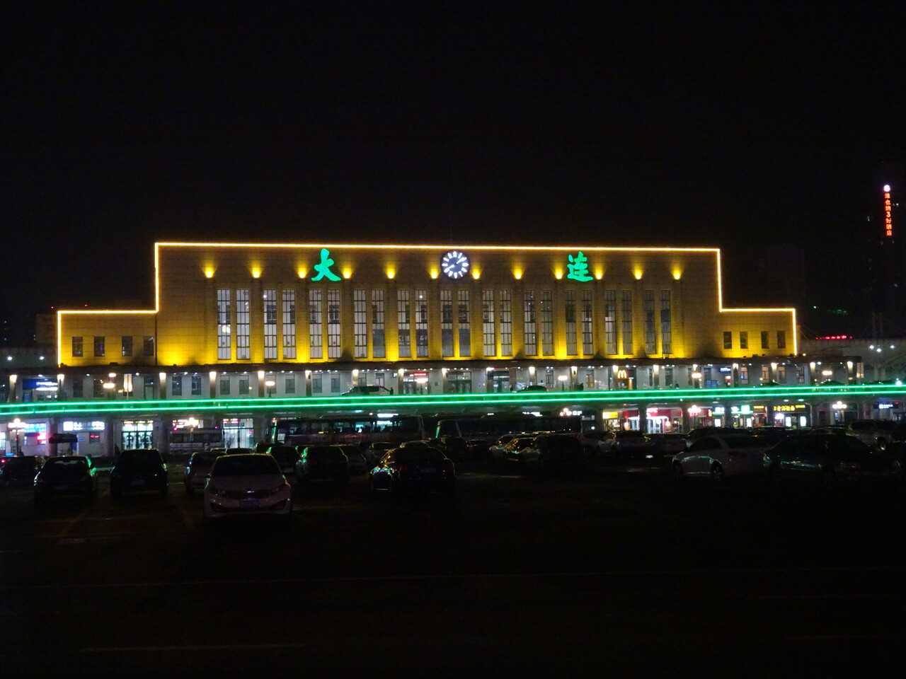 19 14 04 大連駅と大連市電 Fly Fly High