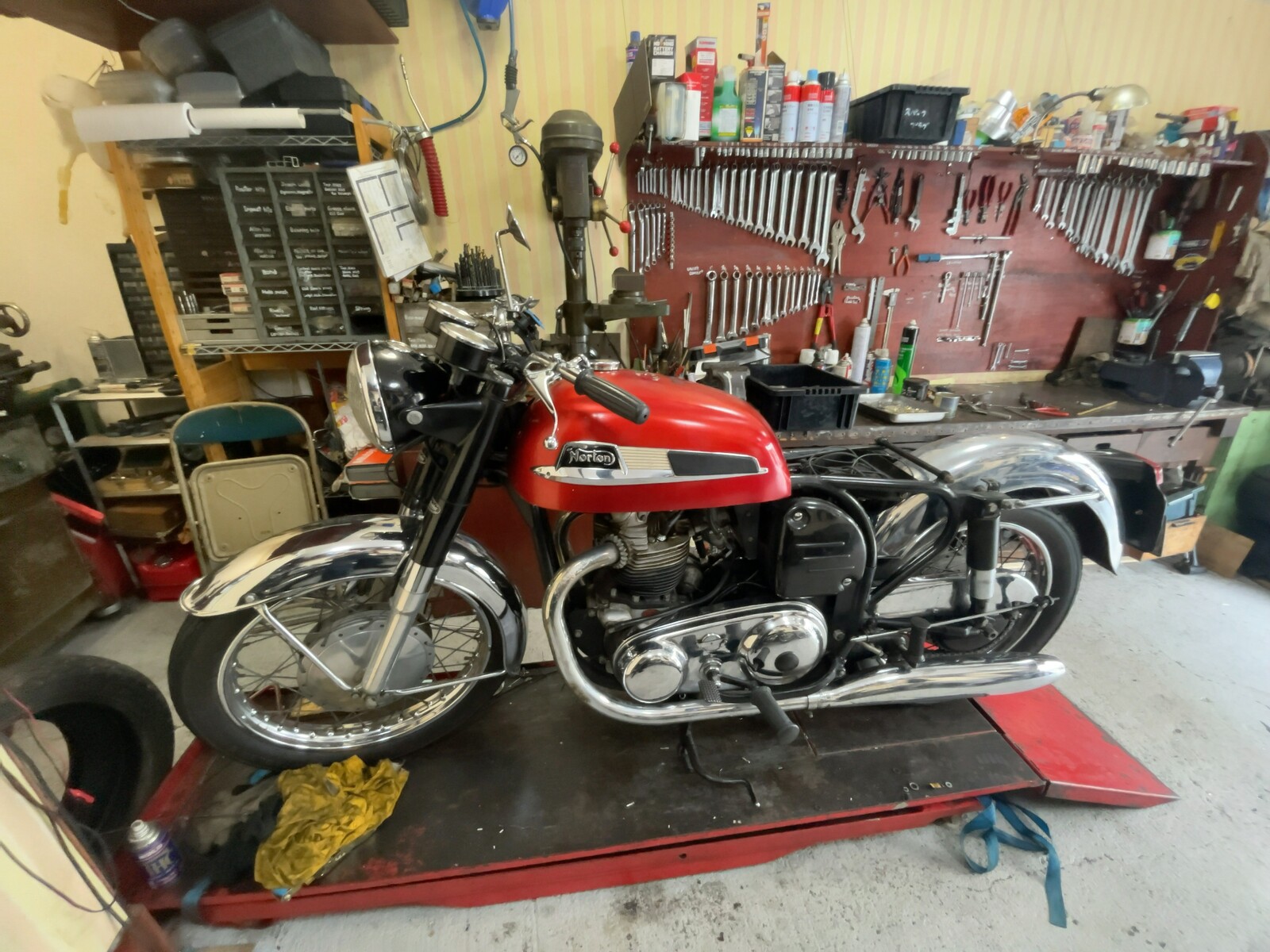 急遽整備 : 横浜市の英車修理屋FlyerMotorcycleWorkshop