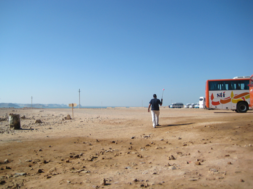 【TB2008エジプト/その16】エジプトで一番サラサラの砂