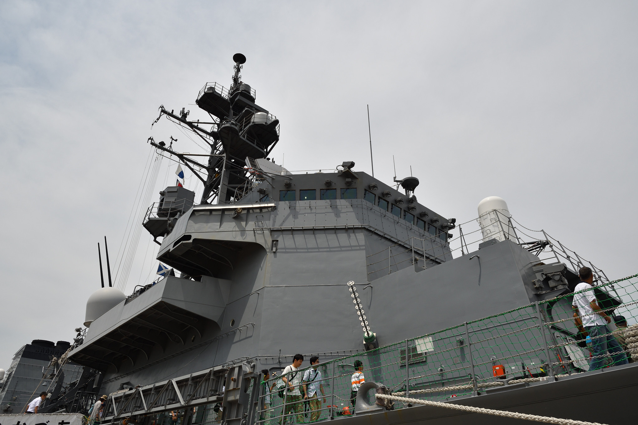 よこすかのりものフェスタ17 海上自衛隊 艦艇一般公開 護衛艦いかづち Cruising In The Sky