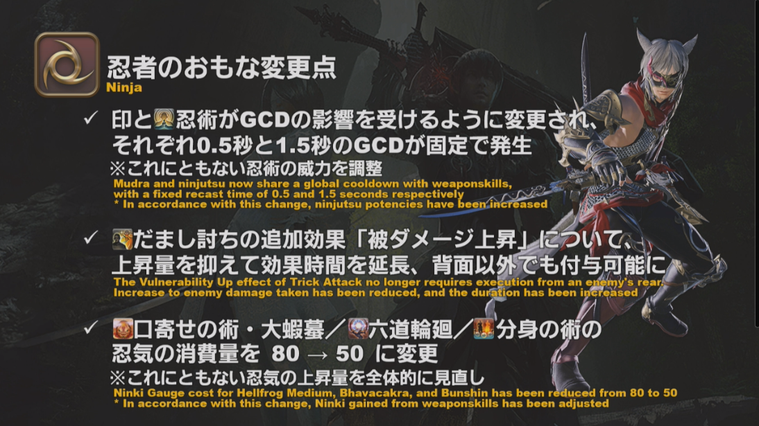 Ff14 新生忍者の違和感凄いな Ff14情報収集あんてな Ff14 新生忍者の違和感凄いな Ff14情報収集あんてな