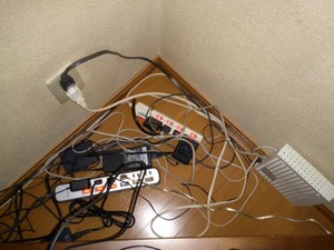PCの裏