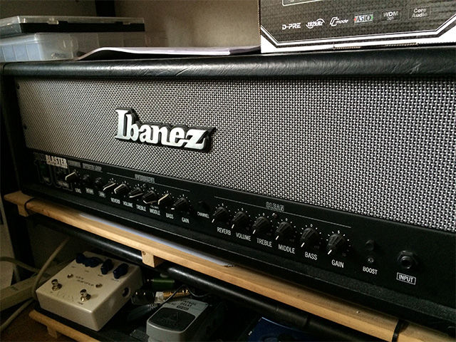 ibanez tone blaster アイバニーズ ヘッドアンプ ジャンク品 美しい