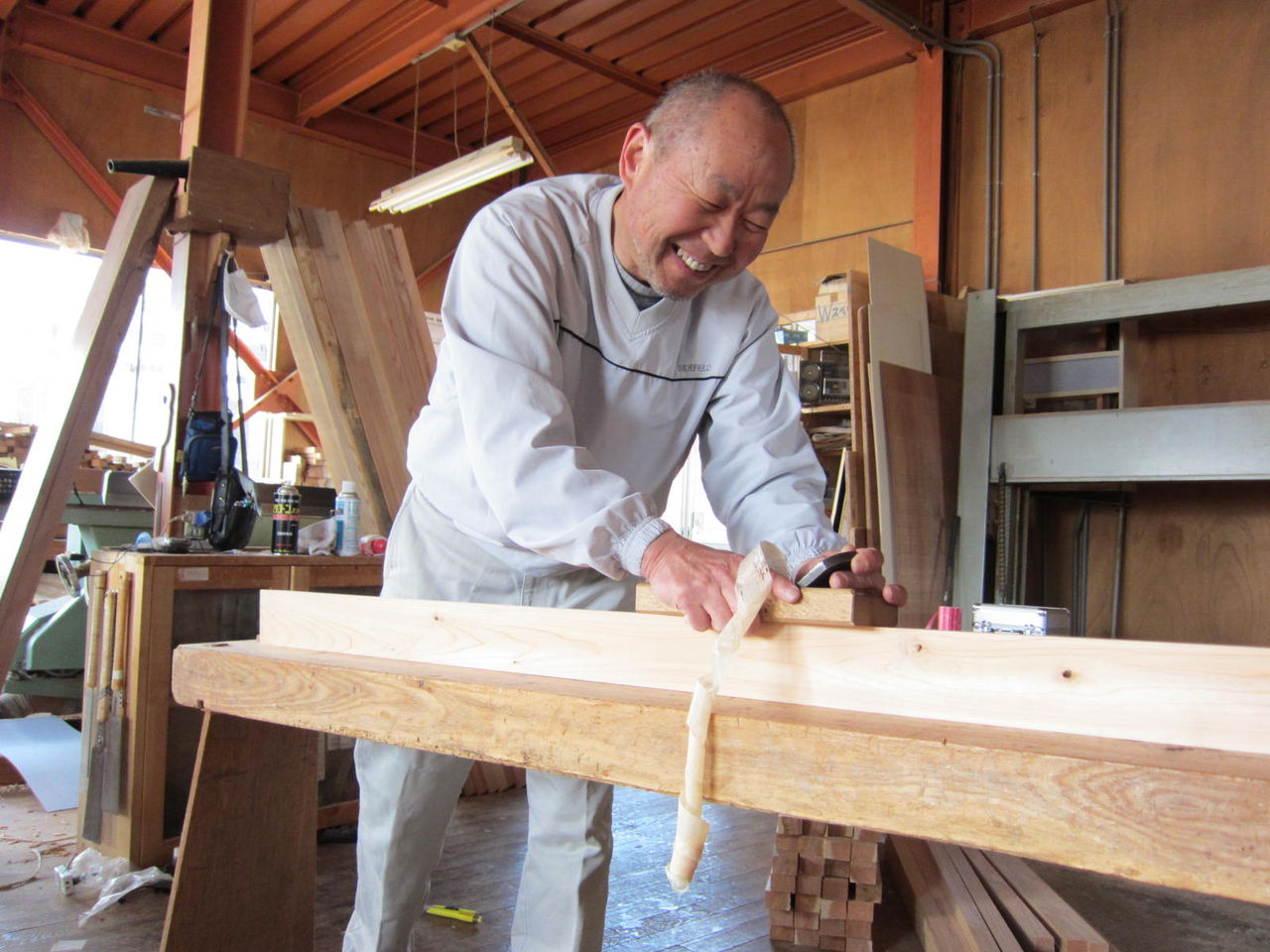 胸キュン 職人の職人技 小河建具店 小河正さん登場 ぶんぶんのてげてげなるままに