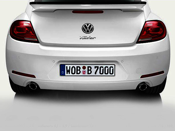 ☆美品☆VW 純正 ザビートル リア ディフューザー 左右2本出し 楽天市場】ザビートル TheBeetle '13〜'16 リアディフューザー