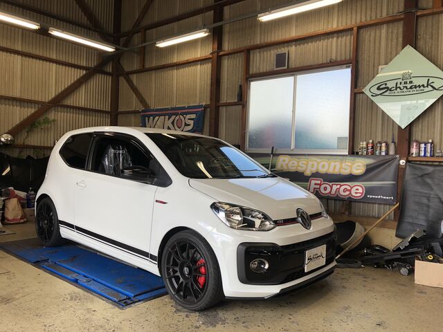 UP! GTI サスペンション取付 : FOBLOG（fob-schrank blog）