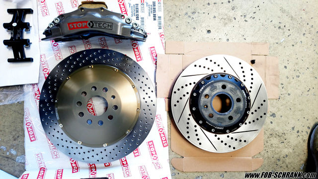 StopTech 83.130.4700 355mm ST-40 Big Brake Kit Audi - Achtuning