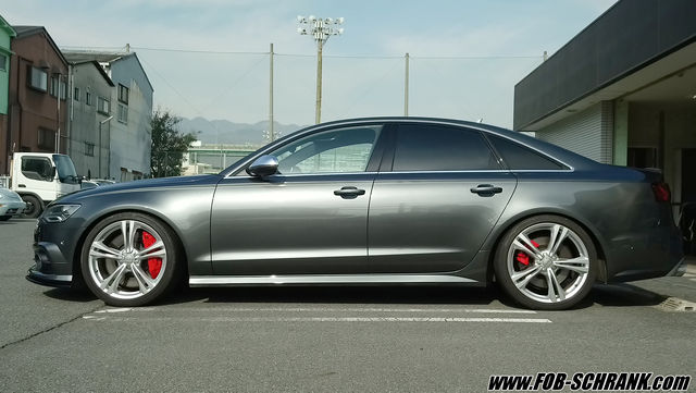 アウディ S6 4G ロワリングキット ローダウン エアサス ターンバックル  