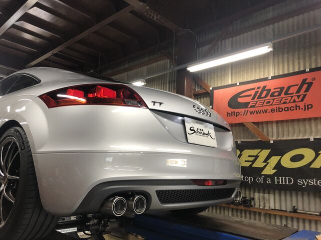 AUDI TT(8J)にREMUSマフラー : FOBLOG（fob-schrank blog）