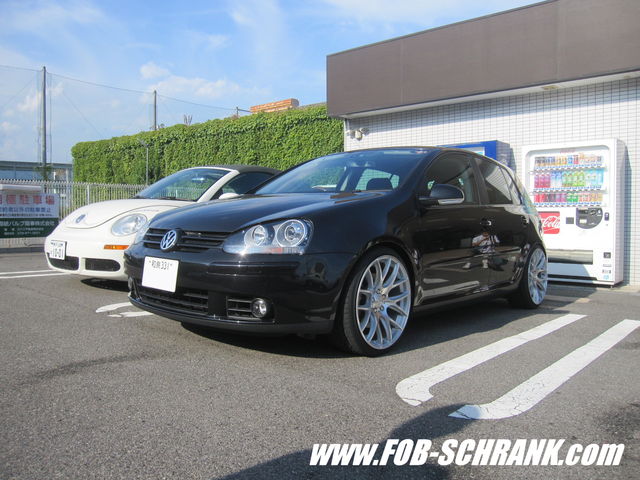 ゴルフ5 3SDM 0.01+H&Rダウンサス+VW純正LEDテール取付 : FOBLOG（fob