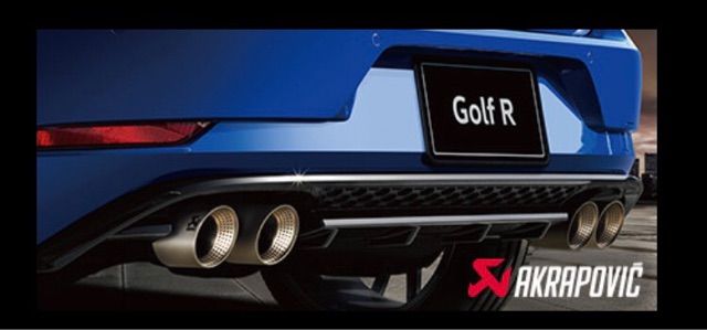 GOLF7.5R Performance AKRAPOVIC エキゾーストシステム : FOBLOG（fob