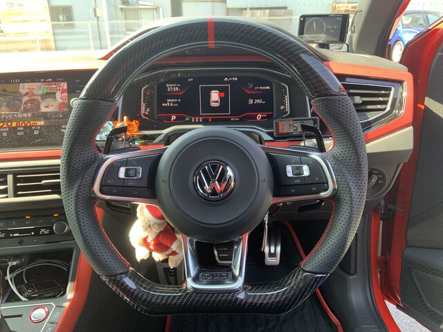 フォルクスワーゲン ポロ GTI AW カーボン調内装パネル - メルカリ