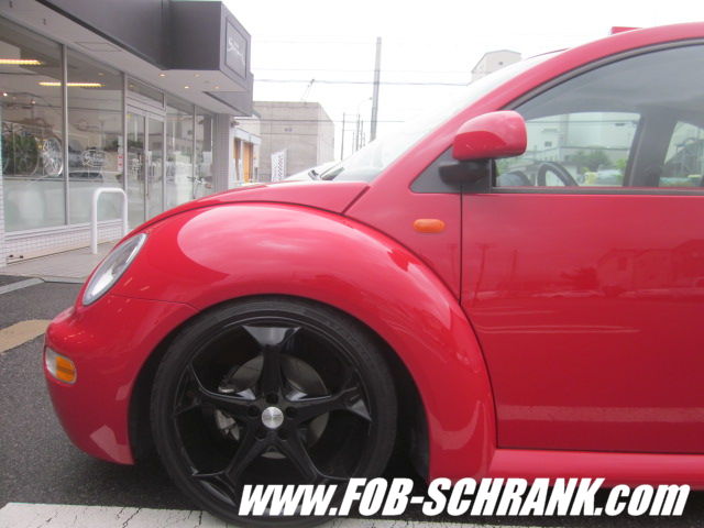 ニュービートル 作業日記 (arc車高調,中空スタビ,パネル塗装,カーボン