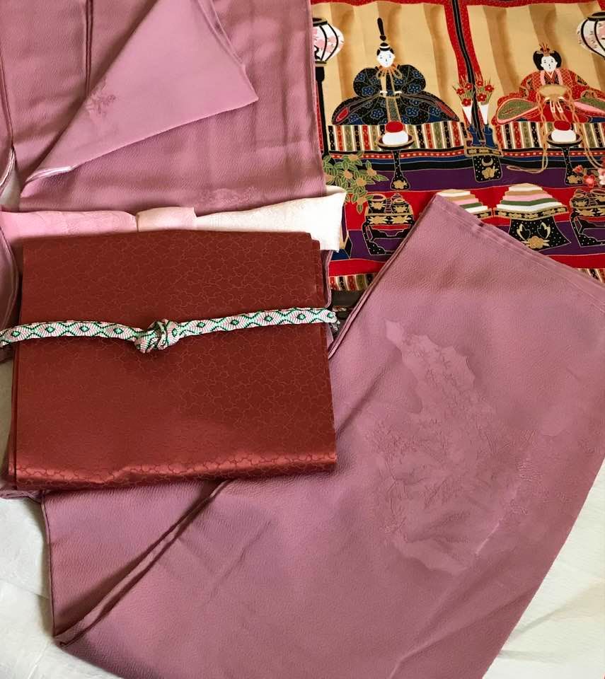 三月 大人の素敵着物コーデュネート 大人の雛祭りコーデ 着物レッスン講師 着付師 Hairmakeスタイリスト 今泉和江